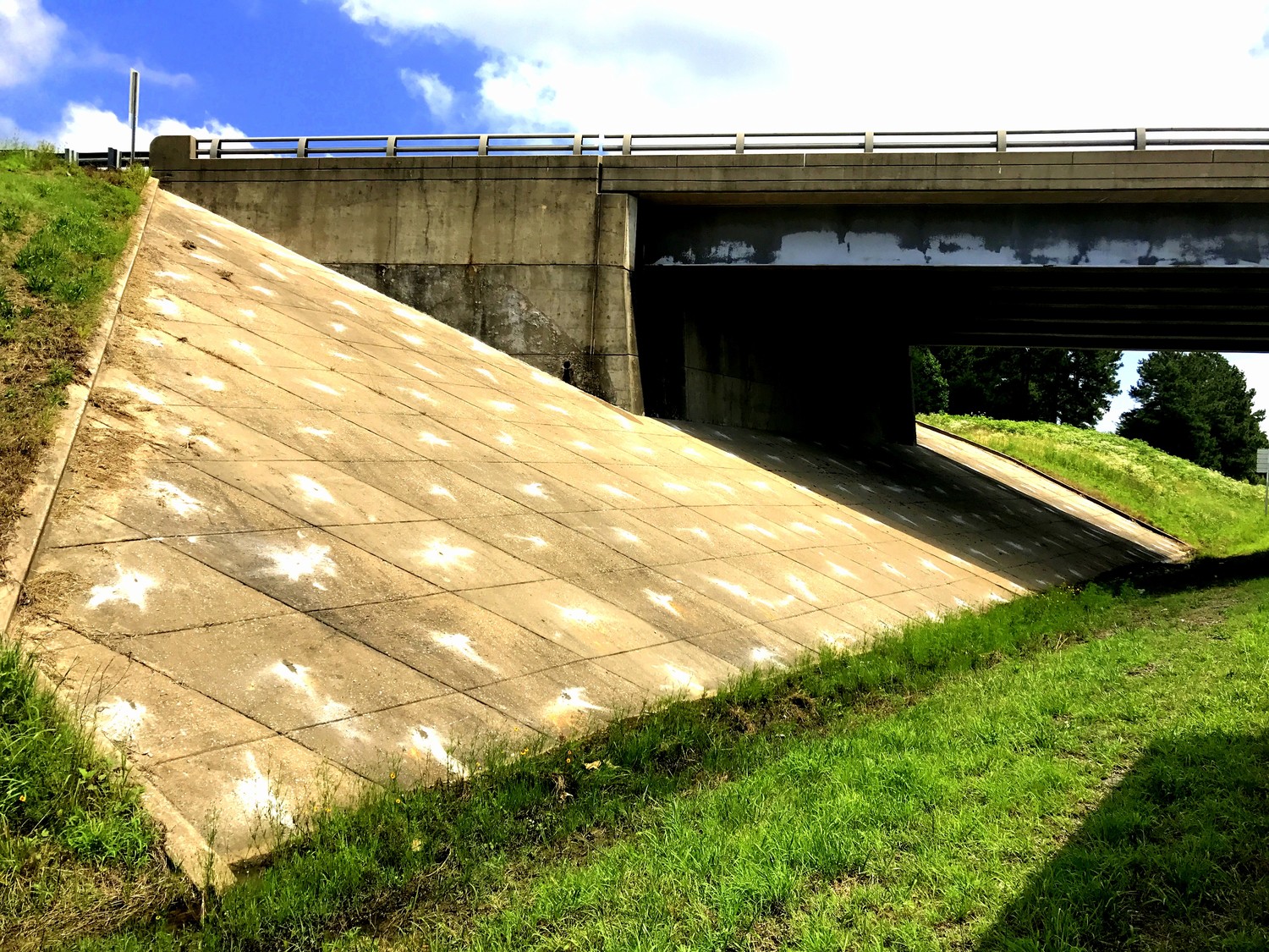 PROJECT COMPLETION (VIEW ONE) bridge riprap, riprap, bridge approach, bridge departure, polyurethane foam lifting, void fill, soil stabilization