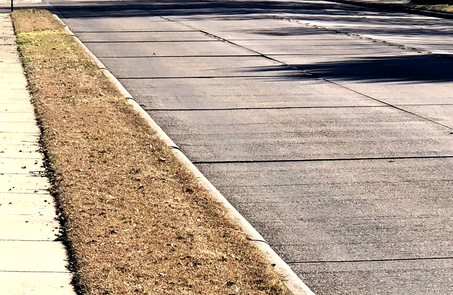 faulted pavement